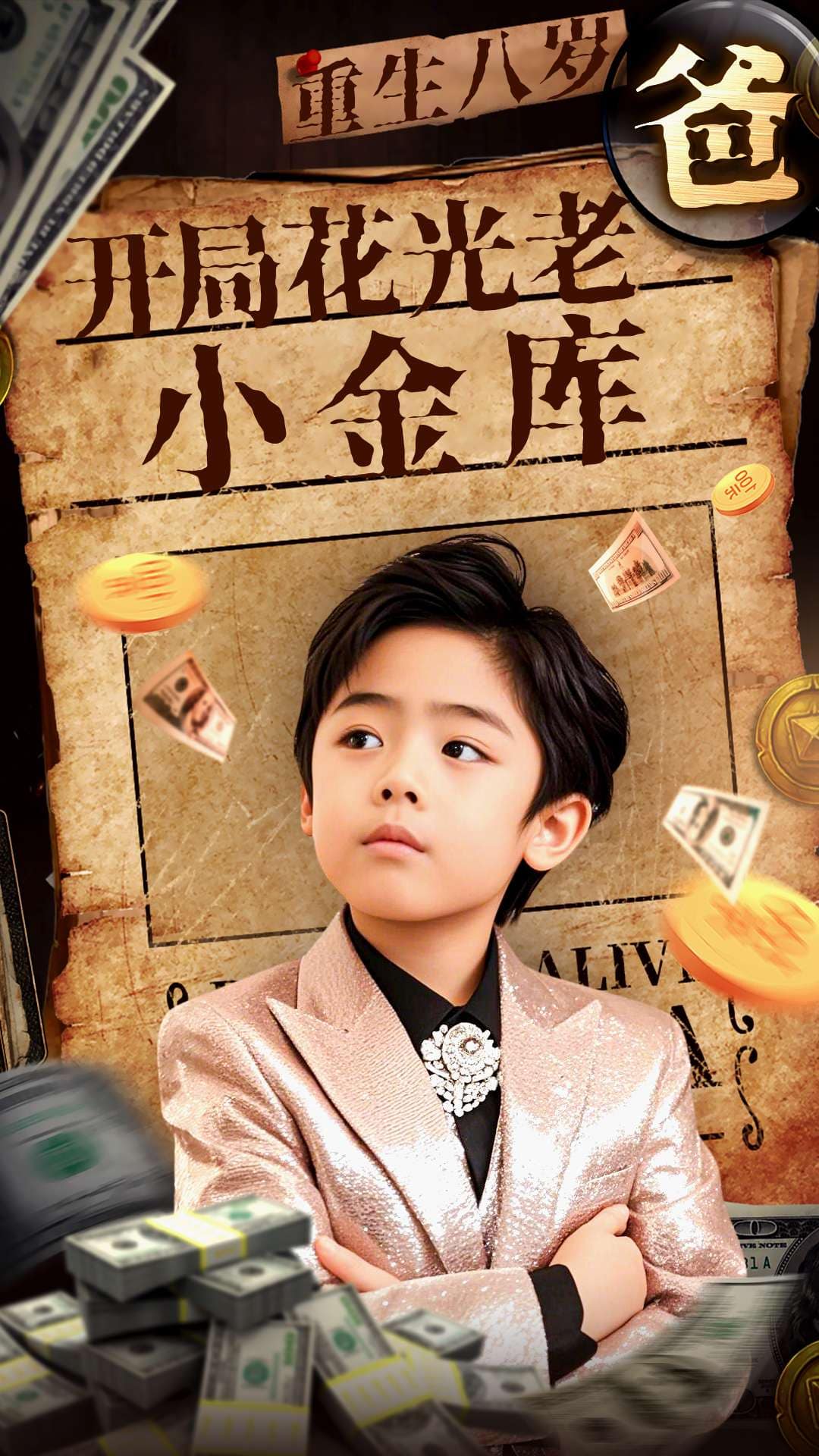 《重生八岁，开局花光老爸小金库》完整版在线观看